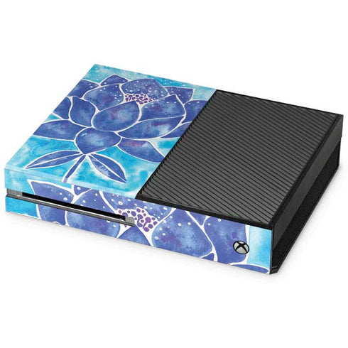 Cat Coq Blue Lotus Xbox One Console Skin